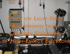 Limits on Light-Speed Anisotropies from Compton Scattering of High-Energy Electrons